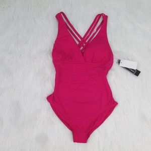 La Blanca Island Goddess One Piece Swimwear $119